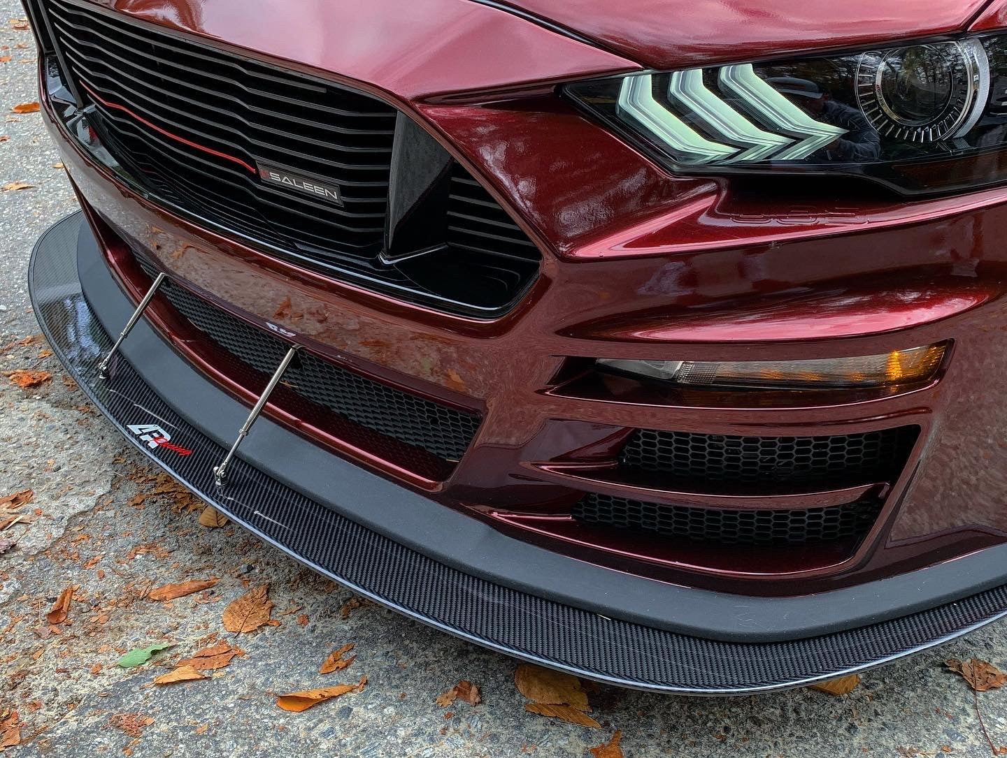 APR Ford Mustang S550 Front Wind Splitter 2018-2023