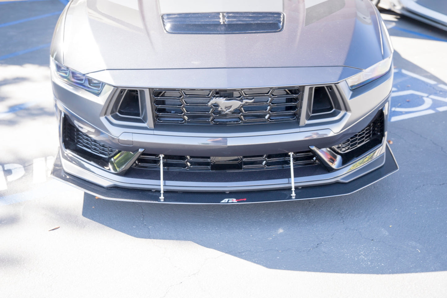 APR Ford Mustang Dark Horse Base Front Wind Splitter 2024-2024