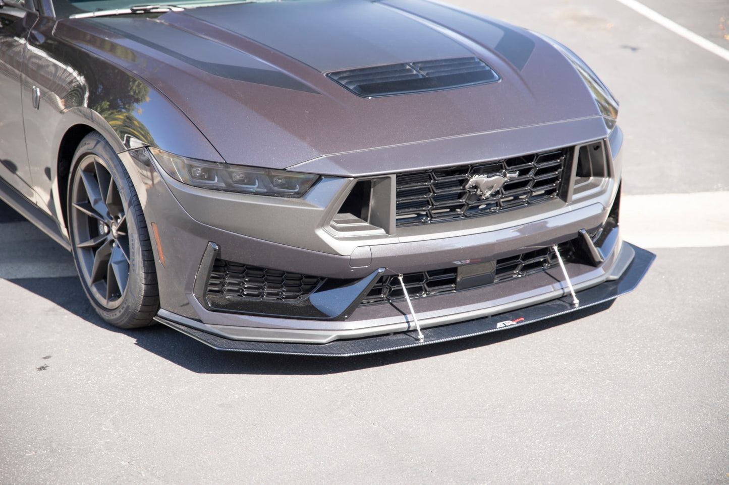 APR Ford Mustang Dark Horse Base Front Wind Splitter 2024-2024