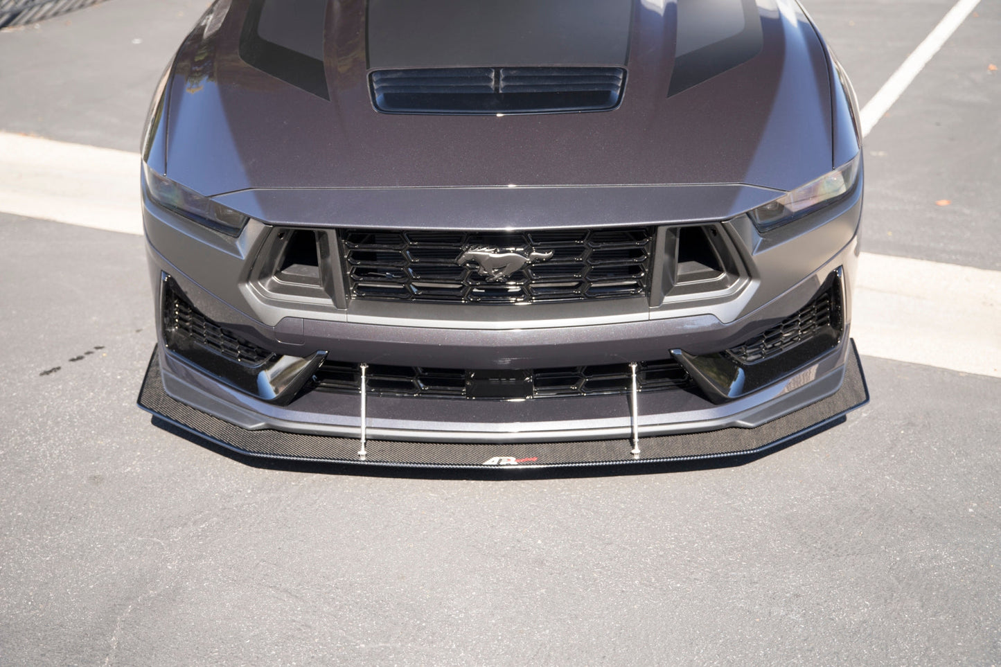 APR Ford Mustang Dark Horse Base Front Wind Splitter 2024-2024