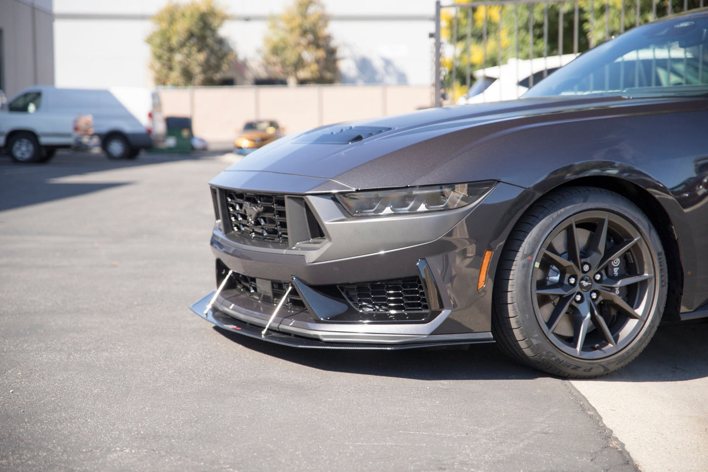 APR Ford Mustang Dark Horse Base Front Wind Splitter 2024-2024