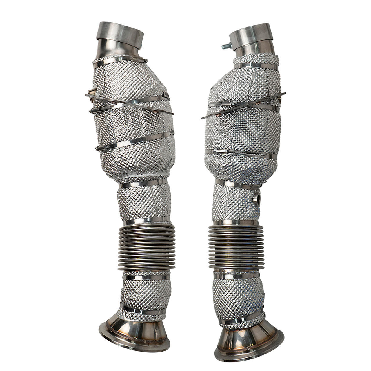 Fabspeed Ferrari 296 GTS / GTB and SPIDER HJS German Sport Catalytic Converters 2023 Onwards (FS.FER.296.SC)