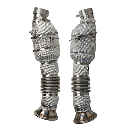 Fabspeed Ferrari 296 GTS / GTB and SPIDER HJS German Sport Catalytic Converters 2023 Onwards (FS.FER.296.SC)