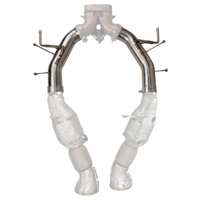 Fabspeed Ferrari 296 GTS / GTB Valve Delete Pipes 2023 Onwards (FS.FER.296.GPF)