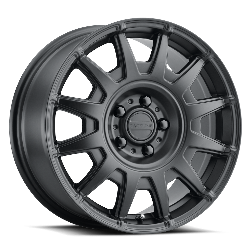 Raceline Wheel (401B-Aero) Satin Black Finish