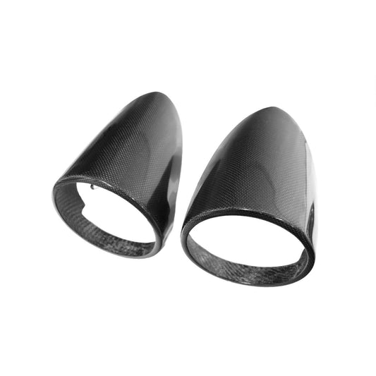 Fabspeed Carbon Fiber Rear Taillight Covers - Ferrari 458 Speciale/Aperta (FS-CF-FER-458TLC)