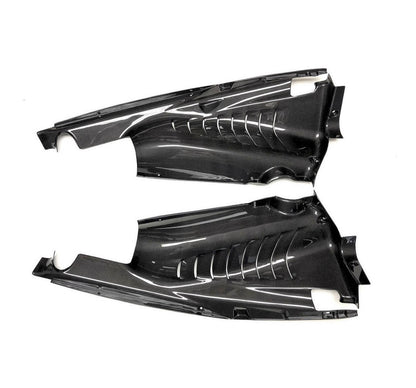 Fabspeed Carbon Fiber Coupe Engine Bay Panels - Ferrari 488 Pista (FS-CF-FER-PIEBP2)