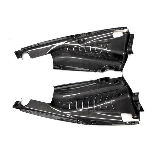 Fabspeed Carbon Fiber Coupe Engine Bay Panels - Ferrari 488 Pista (FS-CF-FER-PIEBP2)