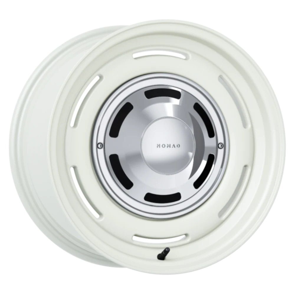 Nomad Wheel (N504VW-Field) Vintage White Finish