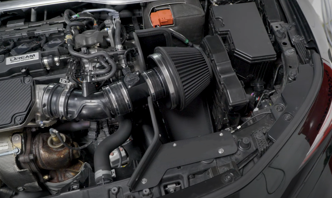 Honda Ramair PRK Pleated Nanofiber Induction Kit (PRK300BK)