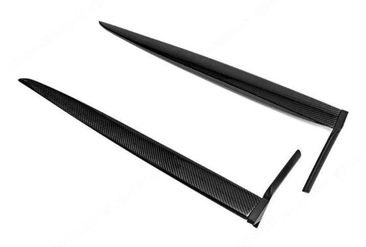 Fabspeed Carbon Fiber 650S Style Side Door Blades - McLaren MP4-12C/650S (FS-CF-MCL-00DB)