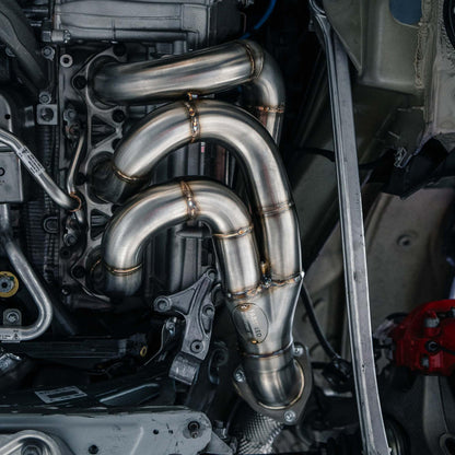 Fabspeed Porsche 718 GT4 RS RENNKRAFT?? Long Tube Header System 2022 Onwards (FS.POR.718GT4RS.HDR.XX)