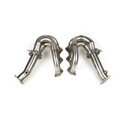 Fabspeed Porsche 718 GT4 / GTS / Spyder RENNKRAFT?? Modular Street and Racing Headers with HJS Catalytic Converters 2020 Onwards (FS.POR.718GT4.MDLRHDR.XXX)