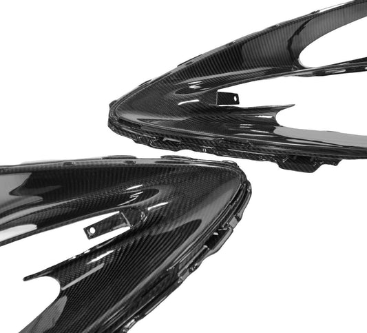 Fabspeed Carbon Fiber Right and Left Headlight Trim - McLaren 720S (FS-CF-MCL-720HLT)