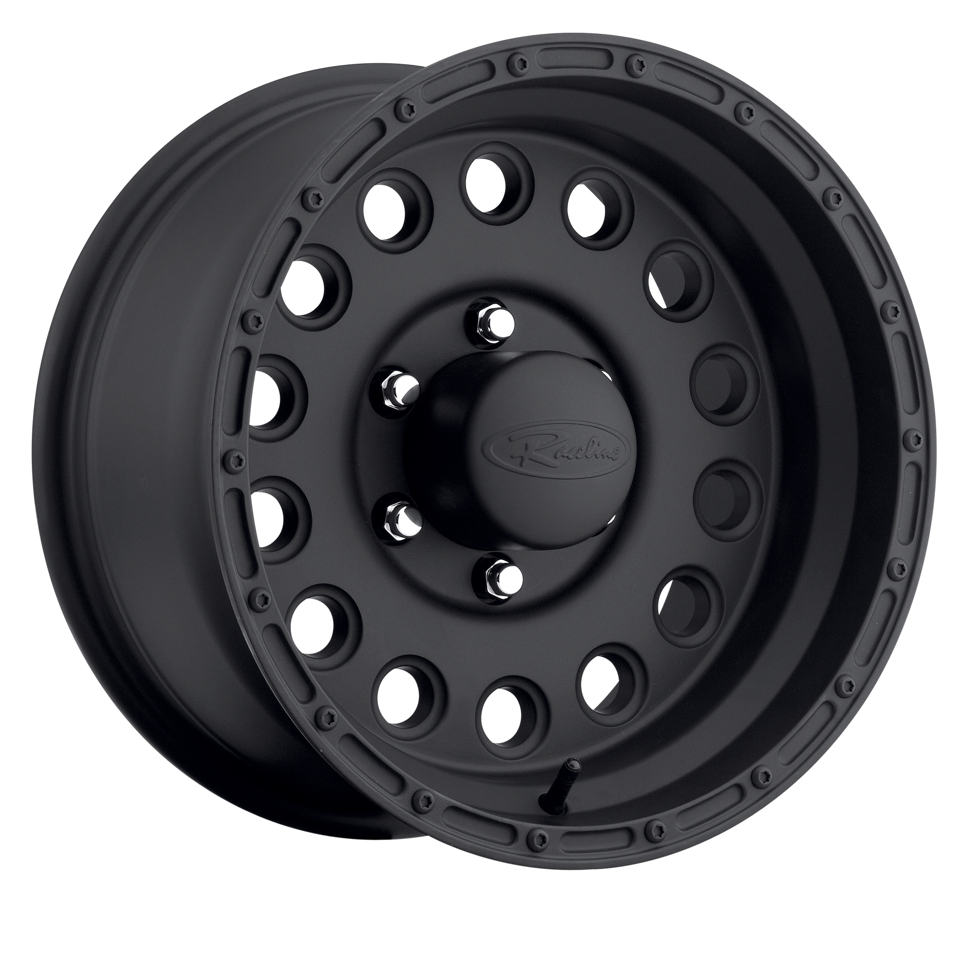 Raceline Wheel (887B-Rockcrusher) Satin Black Finish