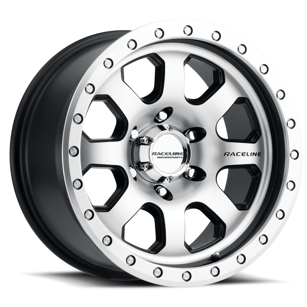 Raceline Wheel (929M-Avenger) Machined CC Finish