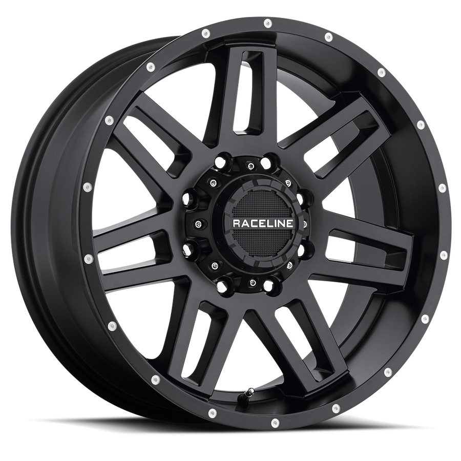 Raceline Wheel (931B-Injector) Satin Black Finish