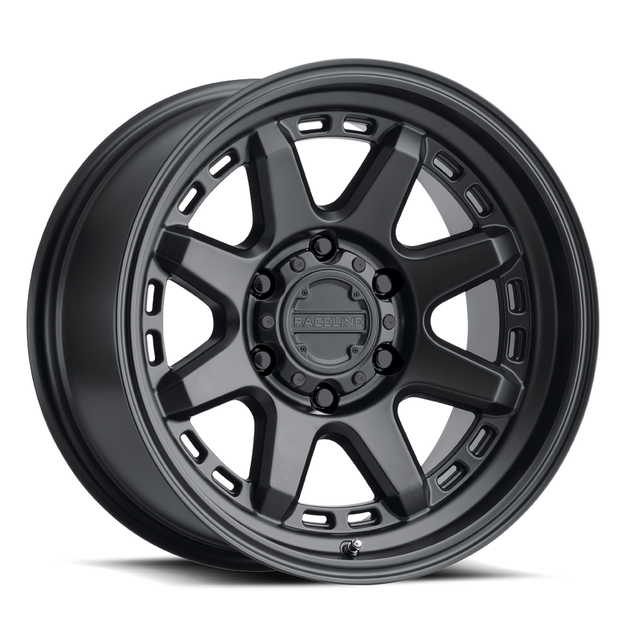 Raceline Wheel (947B-Scout) Satin Black Finish