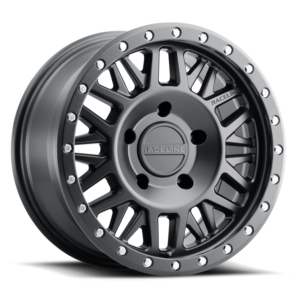 Raceline Wheel (951B-Ryno) Satin Black Finish