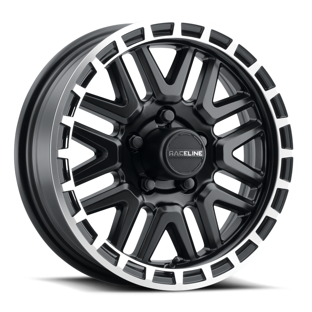 Raceline Wheel (953BM-Krank) Satin Black Finish