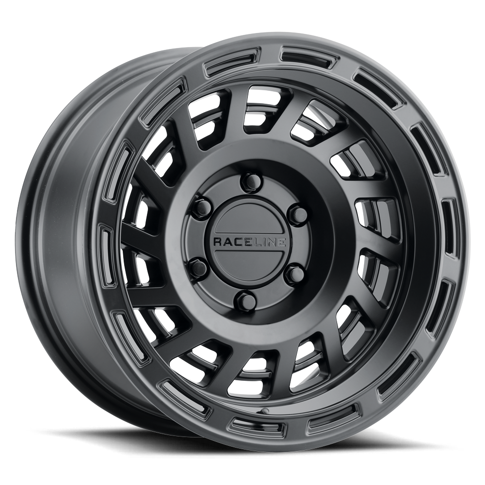 Raceline Wheel (957B-Halo) Satin Black Finish