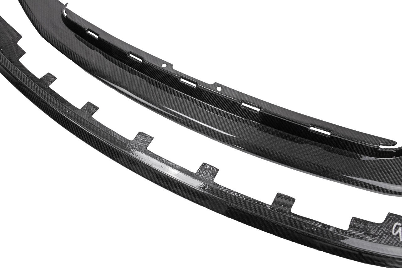 Fabspeed Carbon Fiber 2 Piece Front Bumper Splitter - Porsche 991.2 (FS-CF-POR-2PFL-991.2)