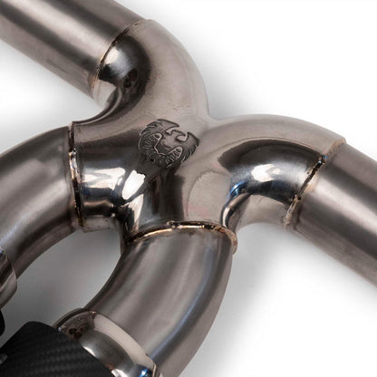 Fabspeed Porsche 992 GT3 / GT3 RS TITANIUM Supercup Cat-Back Exhaust System Non valved 2022 Onwards (FS.POR.992GT3.TISSXX)