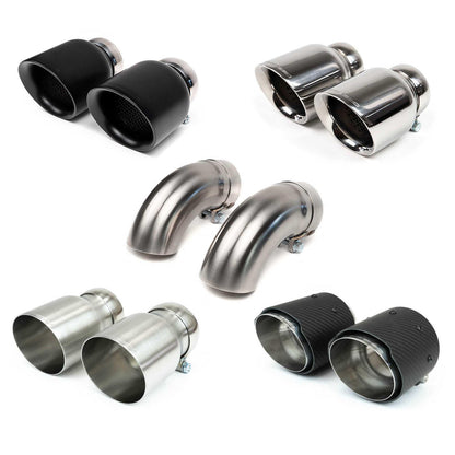Fabspeed Porsche 718 GT4 RS Titanium Valvetronic X-Pipe Cat-Back Exhaust System 2022 Onwards (FS.POR.718GT4RS.VLVX.TI)