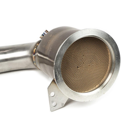 Fabspeed Porsche 992 Twin Turbo / Twin Turbo S Sport Catalytic Converters 2021 Onwards (FS.POR.992T.SC)