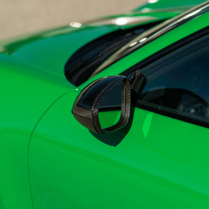 Fabspeed Porsche 992 Carrera / Turbo / GT3 Carbon Fiber Mirror Covers 2019 Onwards (FS-CF-POR-992MC)