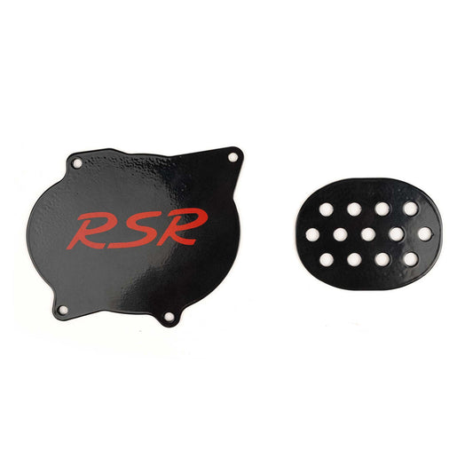Fabspeed Porsche 993 Carrera Heat Duct & Fan Block -Offs 1994-1998 (FS.POR.993.HFBO)