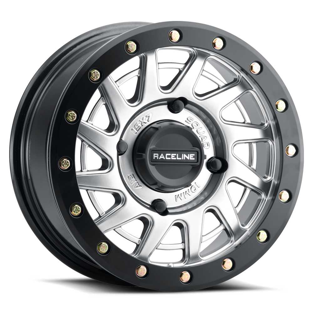 Raceline Wheel (A12-Squad) Gloss Hyper Silver Finish