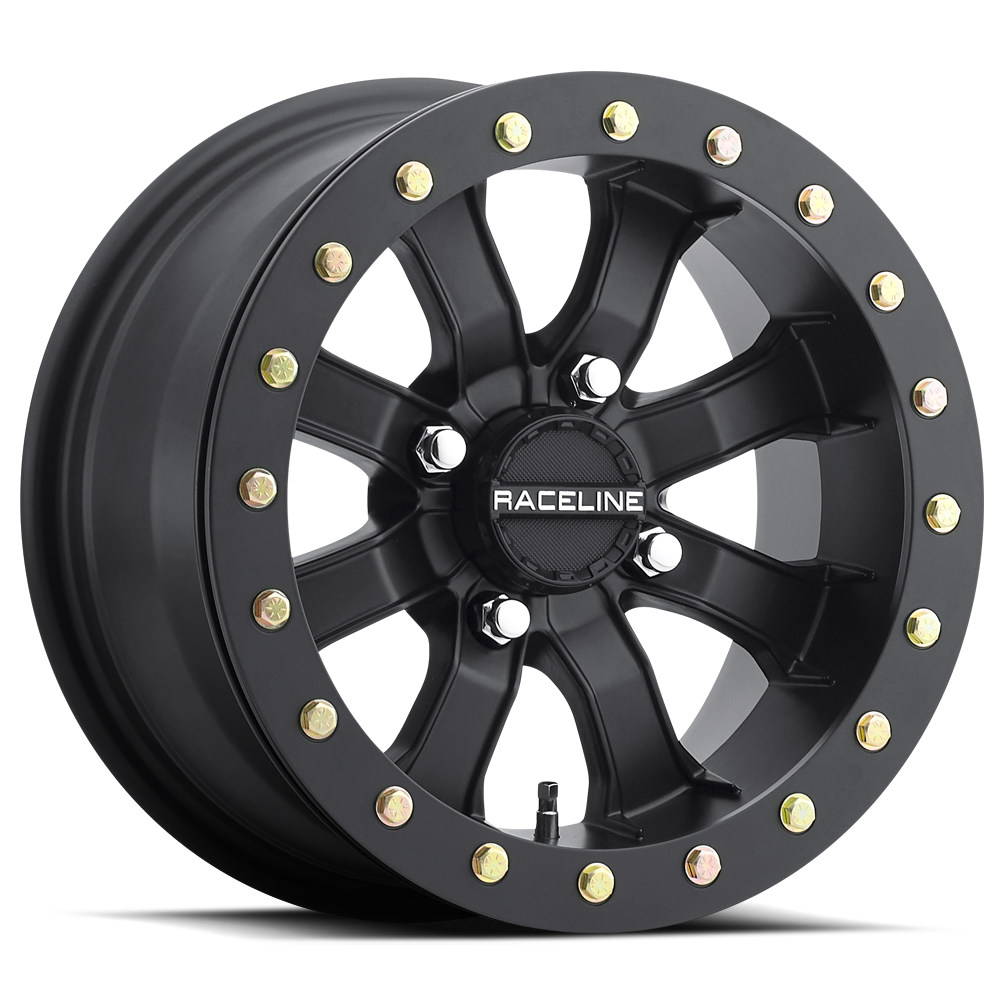 Raceline Wheel (A71B-Mamba) Satin Black Finish