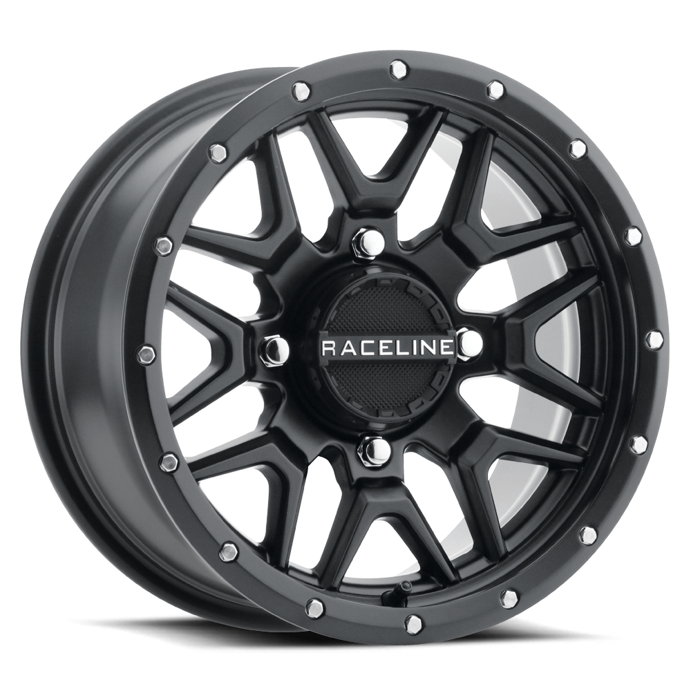 Raceline Wheel (A94B-Krank) Satin Black Finish