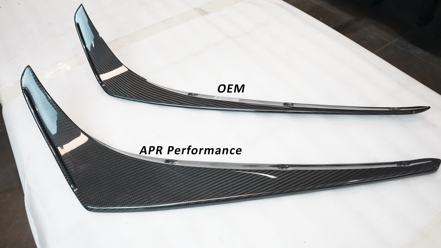 APR Mercedes-Benz AMG GTR Pro Front Bumper Canards 2020