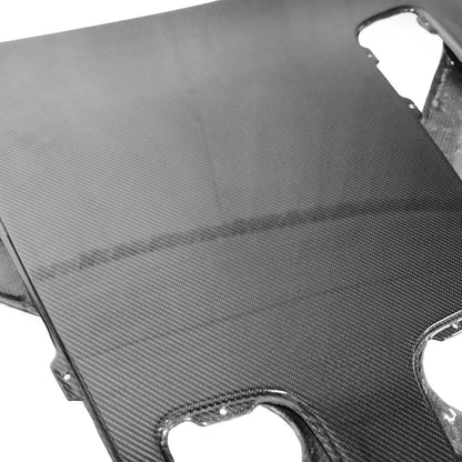 Fabspeed Carbon Fiber OEM Style Vented Hood - Aston Martin DBS Vanquish Vantage V12 Vantage V8 (FS-CF-AM-OSVH)