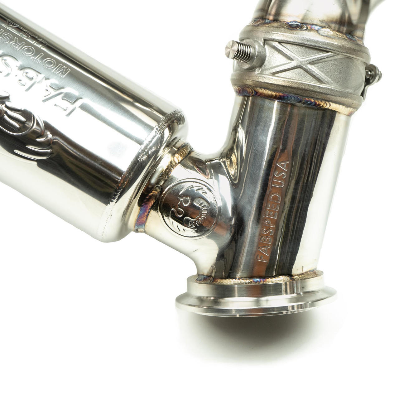 Fabspeed Audi R8 V10 Valvetronic Supersport X-Pipe Exhaust System 2019 Onwards (FS.AUD.R820V10.VLV)
