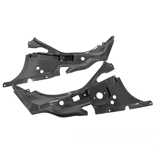 Fabspeed Carbon Fiber Front Bonnet/Trunk Trim Kit Aventador Lamborghini (FS-CF-LAM-AVFTT)