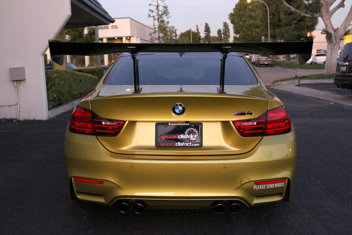 APR BMW F82 M4 GTC-300 Adjustable Wing 2015-19