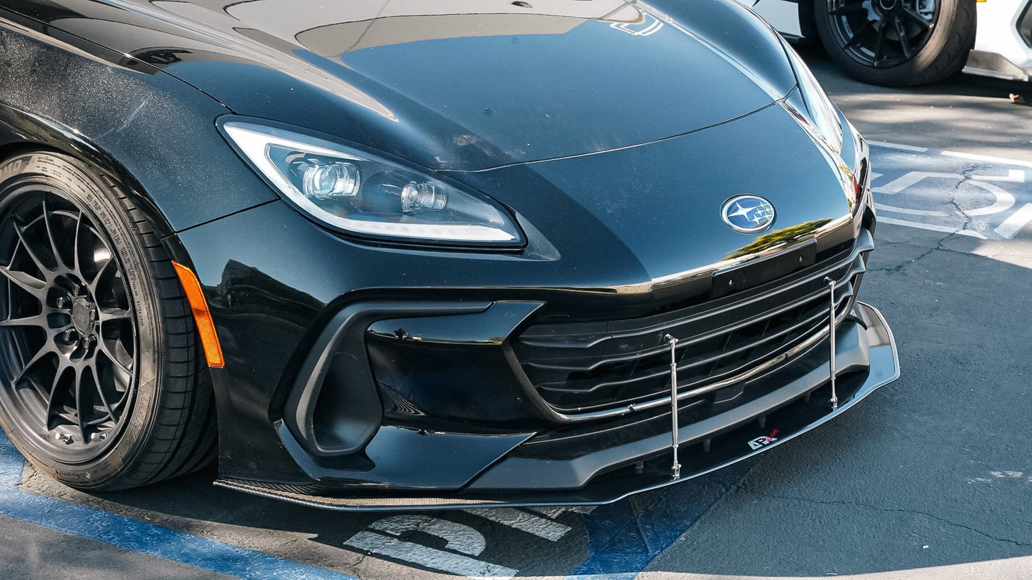 APR Subaru BRZ Carbon Fiber Wind Splitter W/ Rods 2022-2024