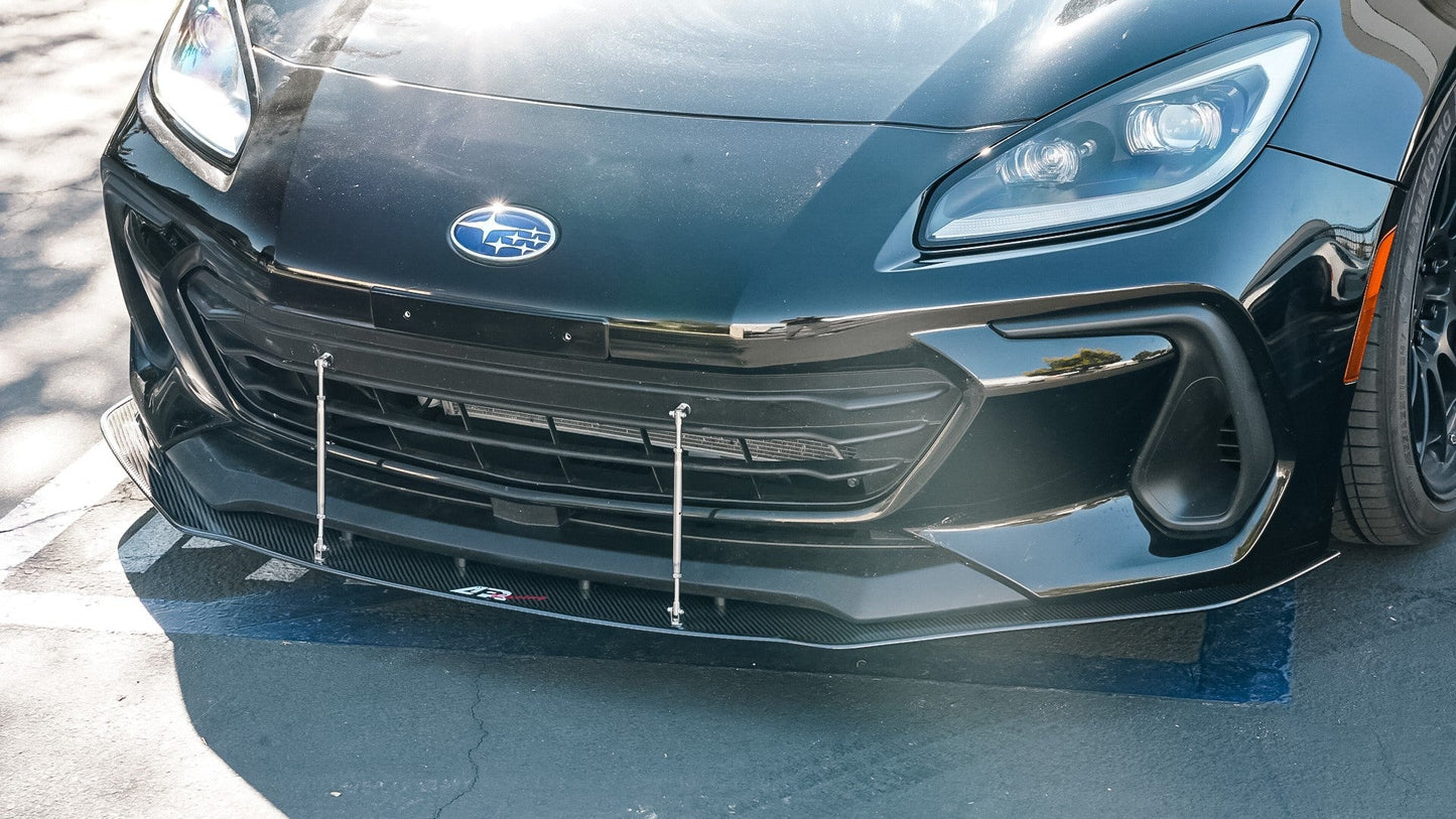 APR Subaru BRZ Carbon Fiber Wind Splitter W/ Rods 2022-2024