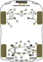 Audi (PFR3-1132BLK) Rear Diff Rear Mounting Bush