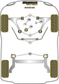 Fiat (PFF1-1125BLK) Upper Engine Mount Insert