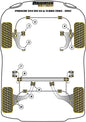 Porsche (PFF57-206BLK) Front Anti Roll Bar To Link Rod Bush