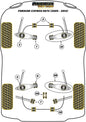 Porsche (PF57K-1002BLK) Track Control Arm & Bush Kit