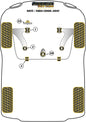 Nissan (PFF60-8025BLK) Lower Torque Mount - Track/Msport