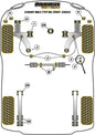 Volkswagen (PFR85-1410BLK) Rear Leaf Spring Bush