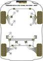 Volkswagen (PFR85-509BLK) Rear Lower Spring Mount Outer *