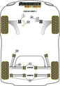 BMW (PFF5-1321BLK) Upper Engine Mount Insert Kit