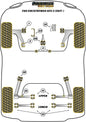 Mini (PFF5-1321BLK) Upper Engine Mount Insert Kit